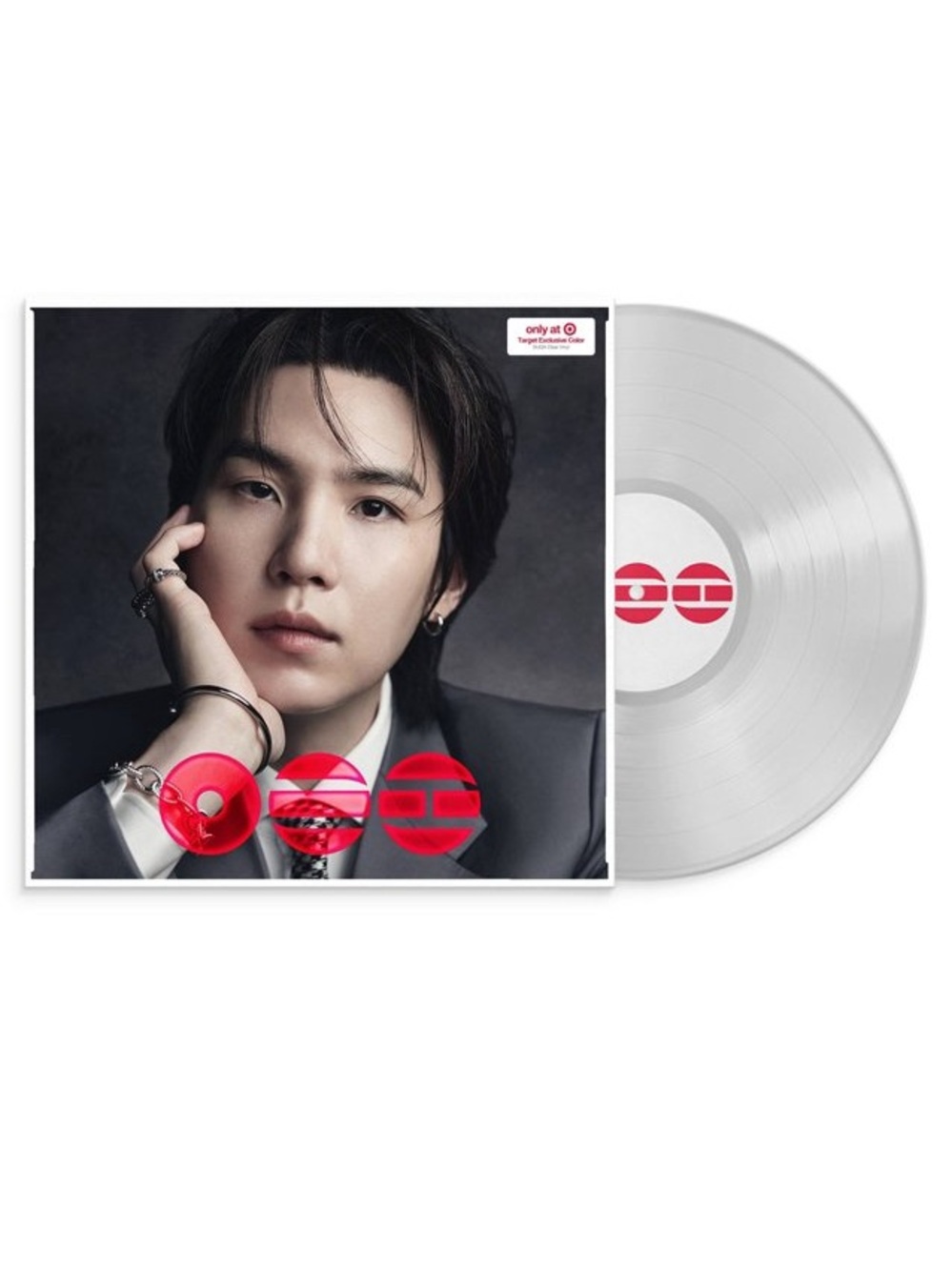 Target Exclusive 
BTS “The 5th Album ‘ARIRANG’” Vinyl, (SUGA Clear) - SEALED New